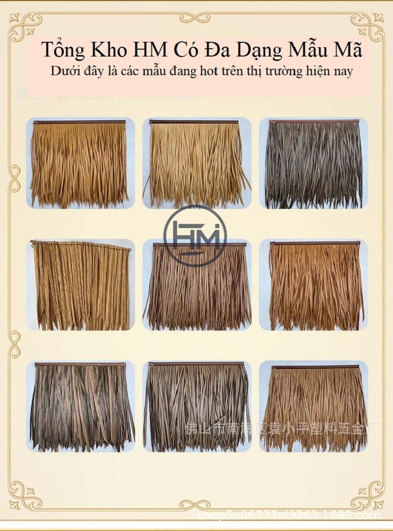 Mái Lá Nhân Tạo - Tấm Lá Nhựa Lợp Mái