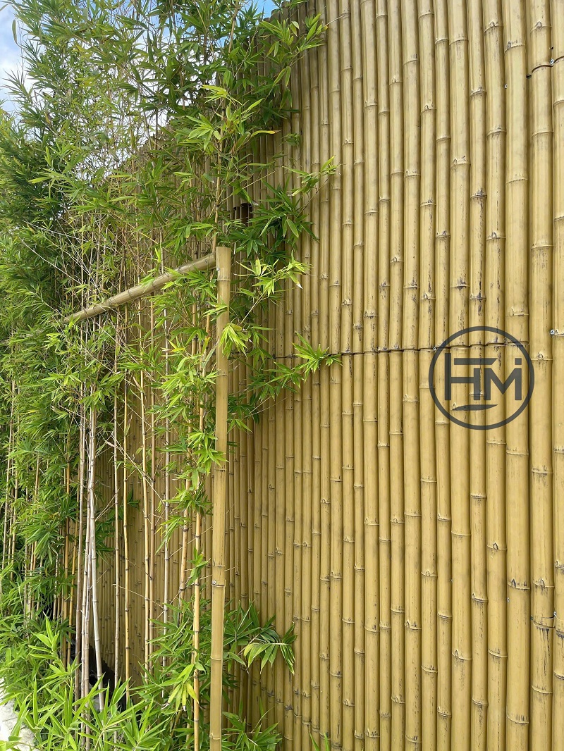 Hàng Rào Tre Nhân Tạo Với Độ Thẩm Mỹ Cực Cao